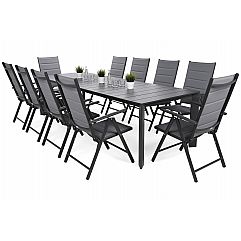 Садові меблі Marsala Ibiza Grey / Window Grey 10+1