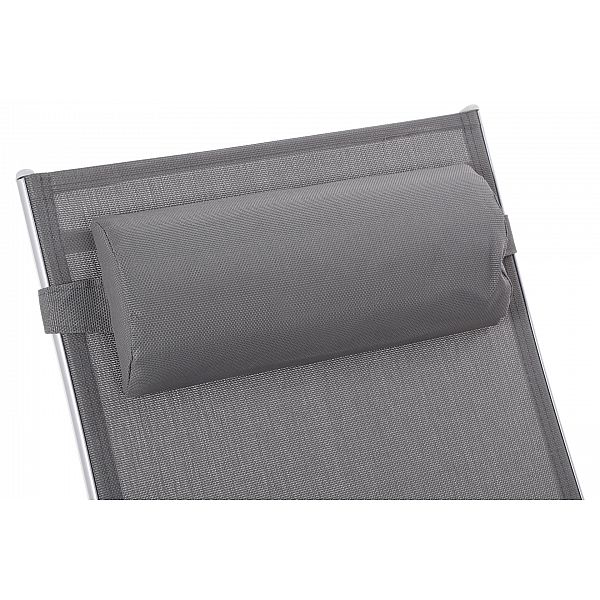Садовий шезлонг Aruba Silver/Grey