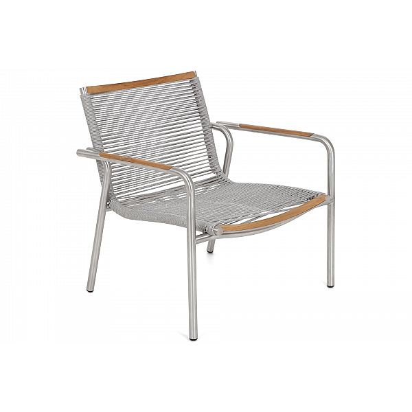 Виставка алюмінієвих садових меблів Genua Silver / Grey