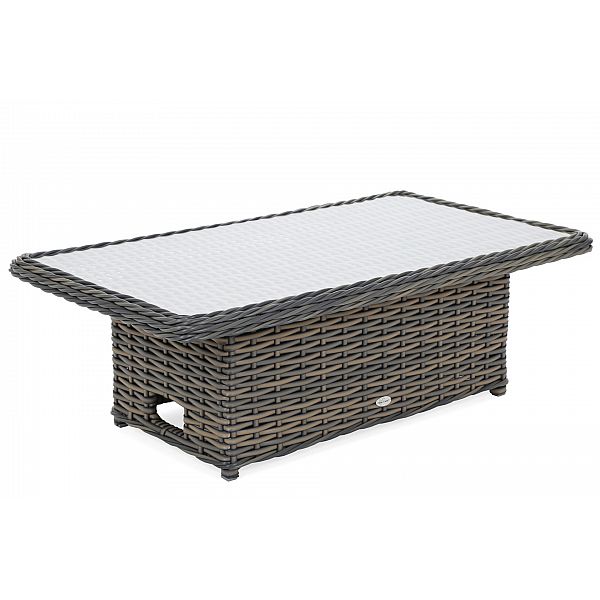 Кутовий набір садових меблів Foggia Silk Grey / Grey Melange