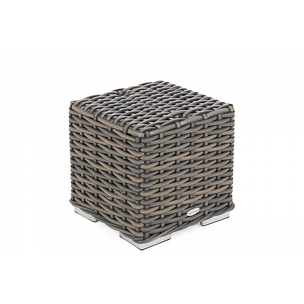 Кутовий набір садових меблів Foggia Silk Grey / Grey Melange