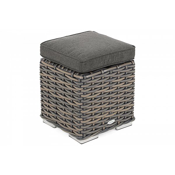 Кутовий набір садових меблів Foggia Silk Grey / Grey Melange