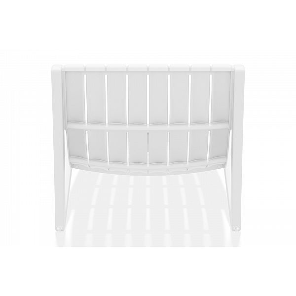 Садовий шезлонг Siesta Slim White