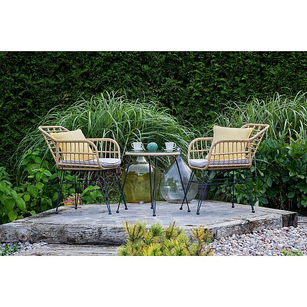 Bono Черный/Бежевый садовая мебель