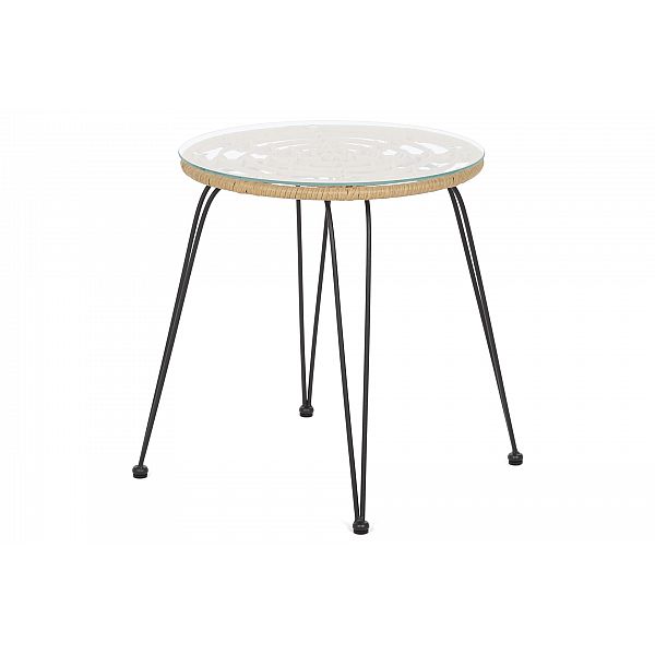 Bono Черный/Бежевый садовая мебель