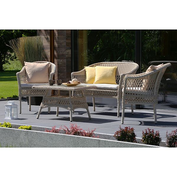 Садові меблі Arkadia Beige / Бежевий техноротанг