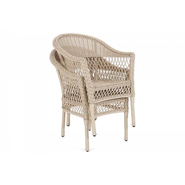 Садові меблі Arkadia Beige / Бежевий техноротанг