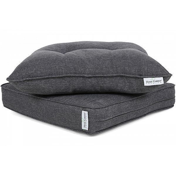 Кутовий комплект садових меблів лівий California Grey / Grey Melange