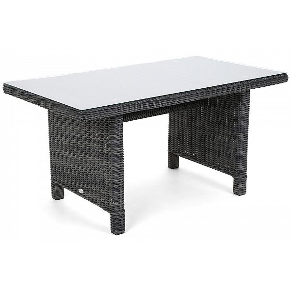 Кутовий комплект садових меблів лівий California Grey / Grey Melange
