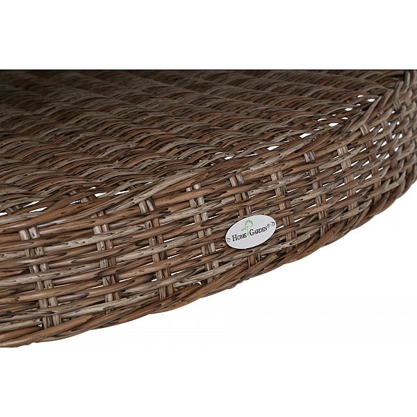Садові меблі з техноротангу Bristol Round Elegant 180 см Ginger / Brown Melange 8+1