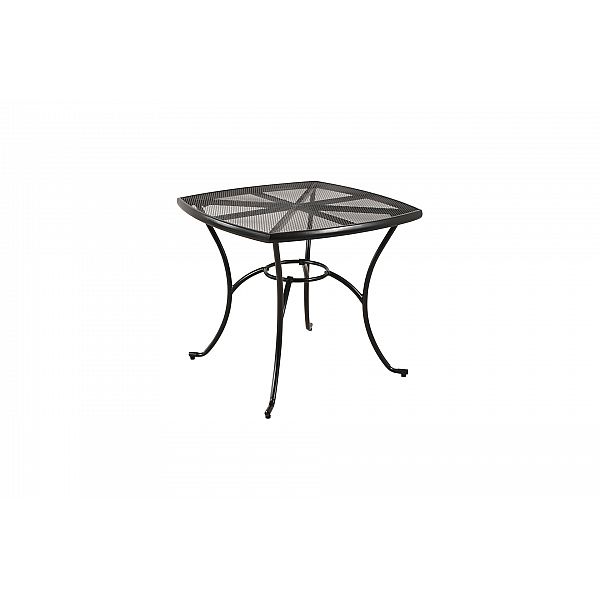 Садові меблі Venezia Square 4+1 Black металеві