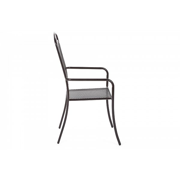 Садові меблі Venezia Square 4+1 Black металеві