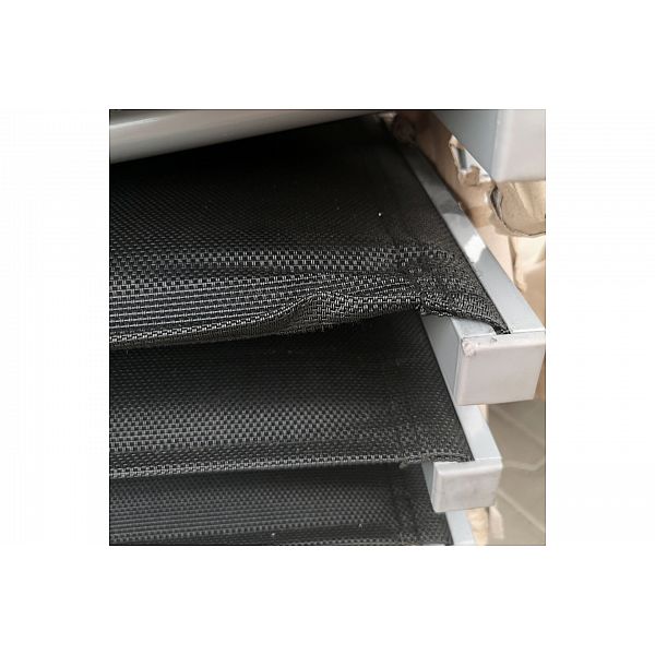 Алюмінієвий садовий шезлонг Ibiza Silver / Black II. види
