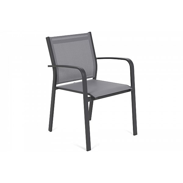 Алюмінієві садові меблі Katania Square Grey / Window Grey 8+1