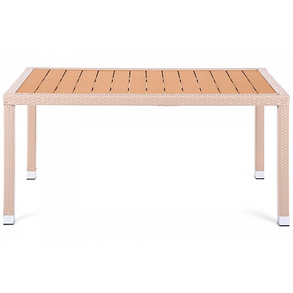 Меблі з техноротангу Mori Beige 6+1