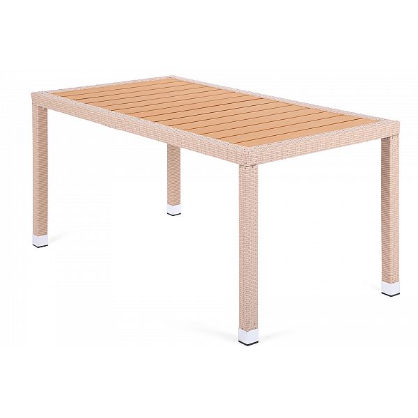 Меблі з техноротангу Mori Beige 6+1