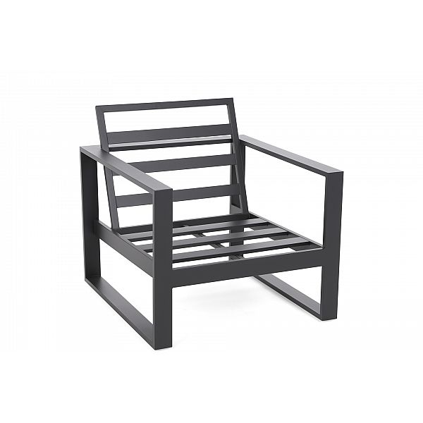 Кутові алюмінієві садові меблі Sorrento Comfort Grey / Grey Melange