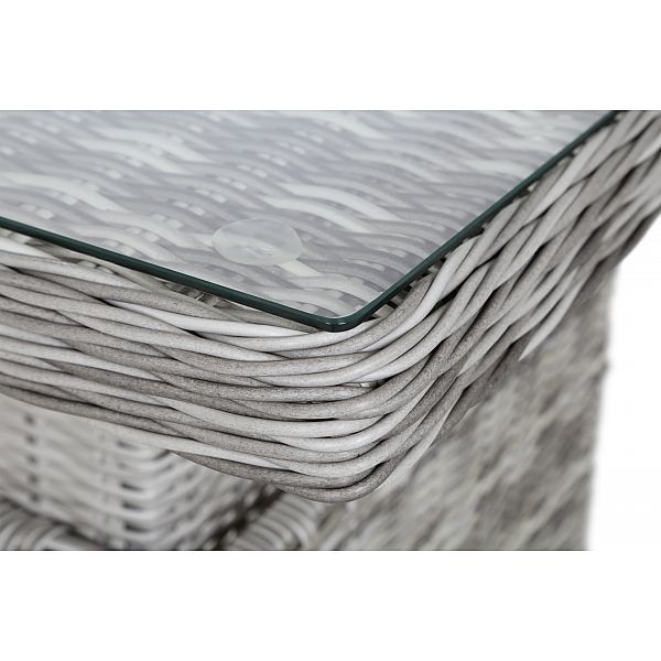 Садові меблі з техноратангу Trivento Plus Light Grey / Grey Melange
