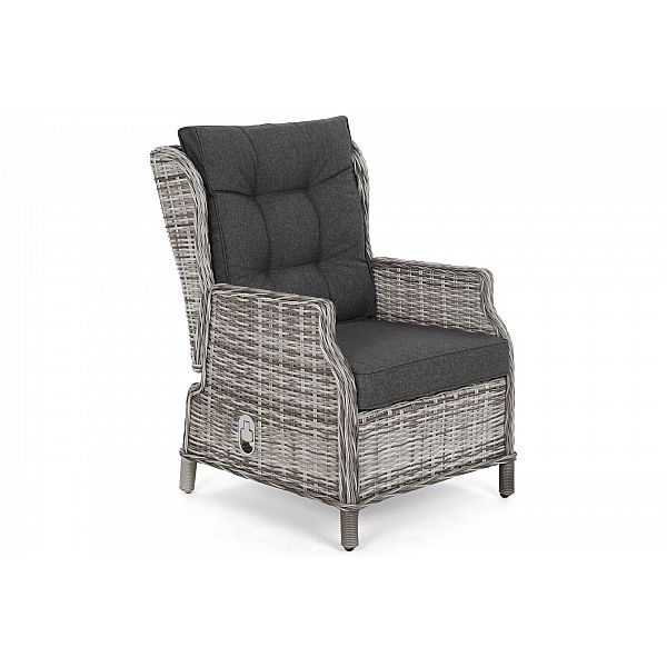 Садові меблі з техноратангу Trivento Plus Light Grey / Grey Melange