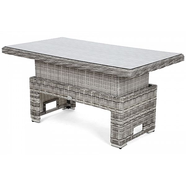Садові меблі з техноратангу Trivento Plus Light Grey / Grey Melange