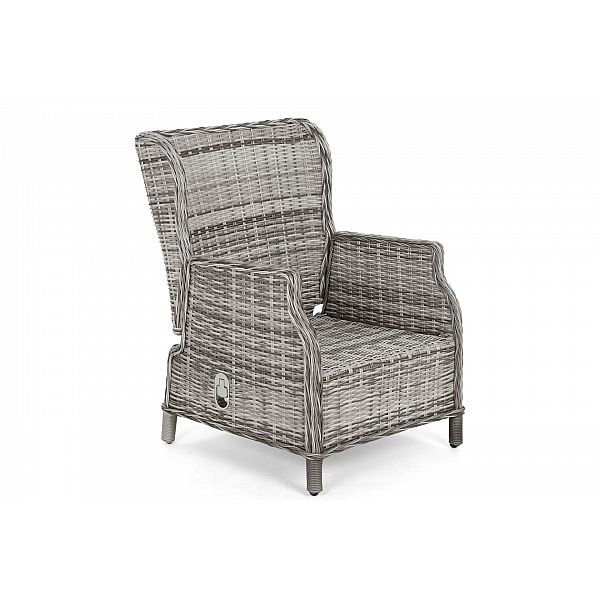 Садові меблі з техноратангу Trivento Plus Light Grey / Grey Melange