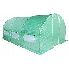 Фольгований тунель 250 x 500 см (12,5 м²) каркас + зелена фольга