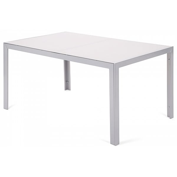 Алюмінієві садові меблі Corfu Basic Silver / Black 6+1