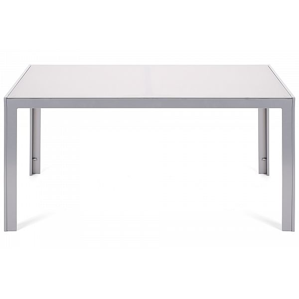 Алюмінієві садові меблі Corfu Basic Silver / Black 6+1