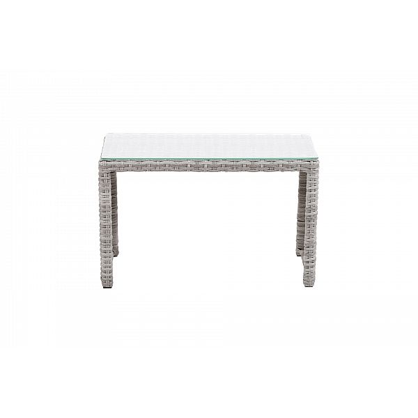 Садовий кутовий диван Corte Light Grey / Grey з техноратангу