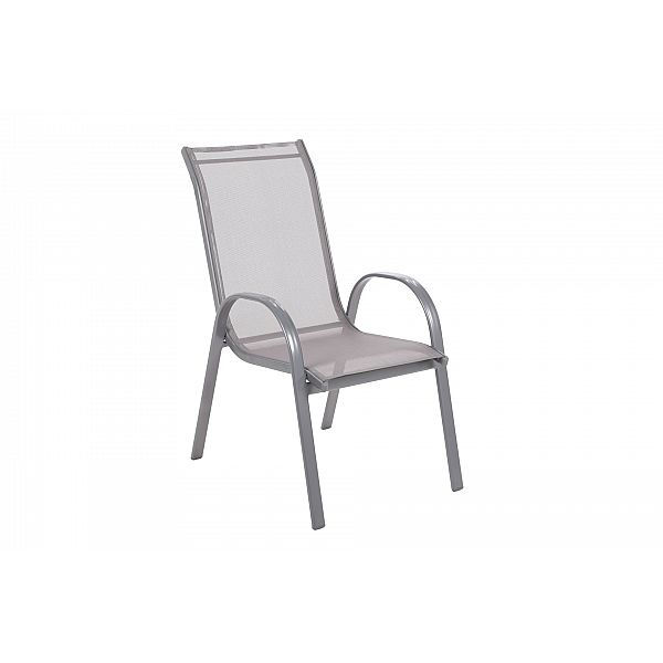 Садовий стілець Sevilla Alu Silver / Grey