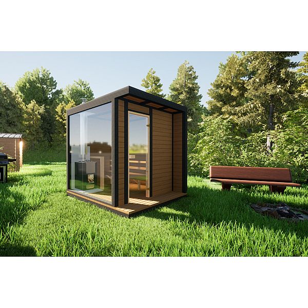 TerModula уличная финская сауна 250 x 210 см