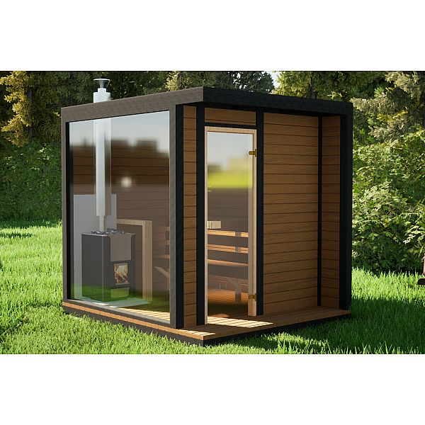 TerModula уличная финская сауна 250 x 210 см
