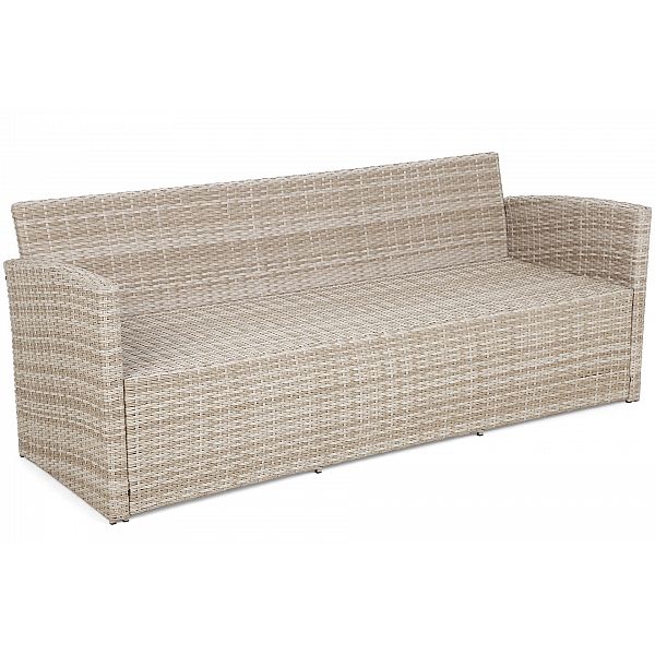 Садові меблі з техноратангу Santiago Beige / Beige Melange