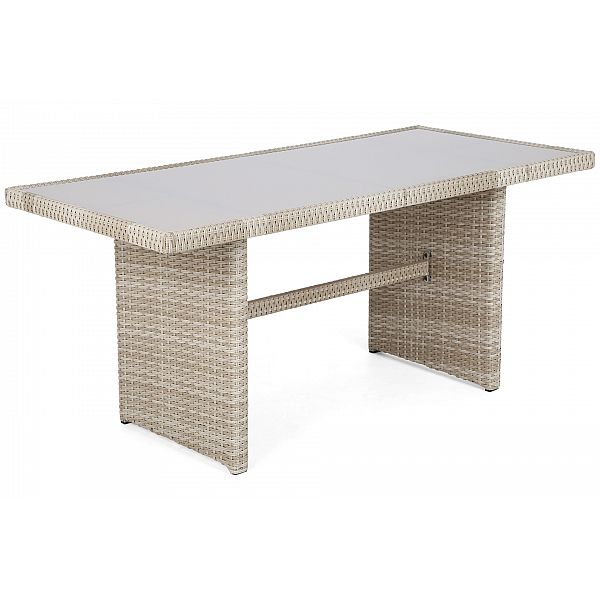 Садові меблі з техноратангу Santiago Beige / Beige Melange