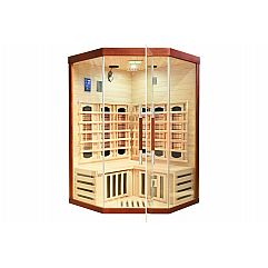 Кутова інфрачервона сауна RG2C з кольоротерапією