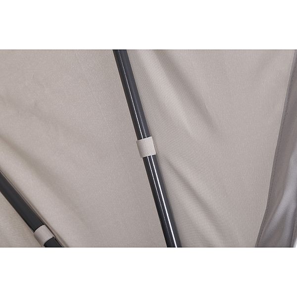 Садовий кошик з техноратангу Michigan Grey / Grey