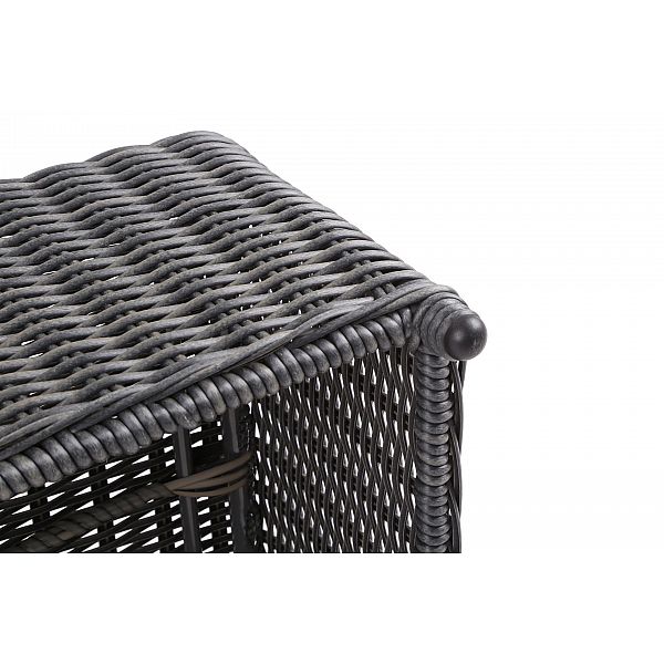 Садовий кошик з техноратангу Michigan Grey / Grey