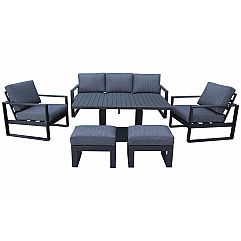 Алюмінієві садові меблі Sorrento Grey / Grey Melange