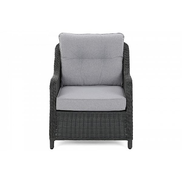 Кутові садові меблі з техноротангу Windsor Grey / Light Grey