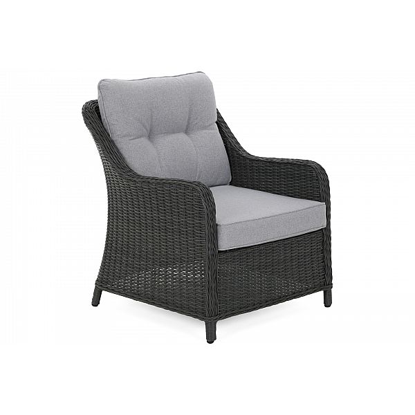 Кутові садові меблі з техноротангу Windsor Grey / Light Grey