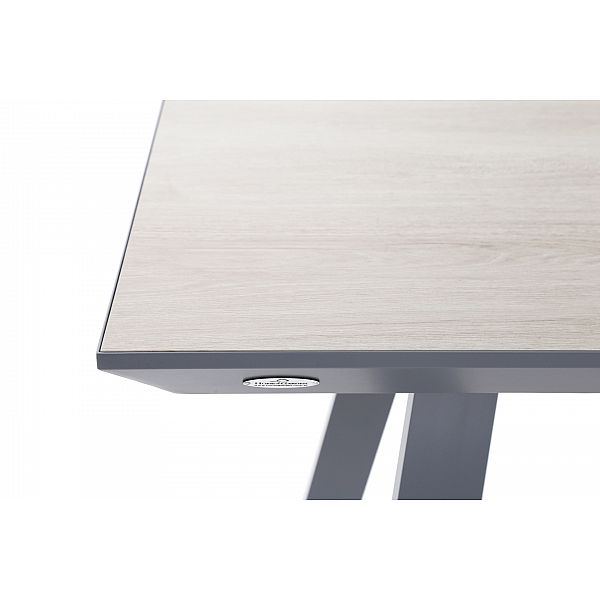 Алюмінієві садові меблі Minori Silver / Taupe 8+1