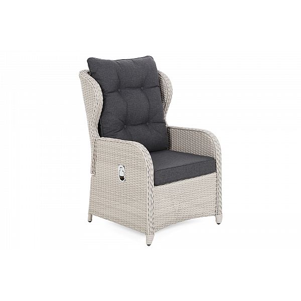 Садові меблі з техноратангу Sofia Signal White / Grey