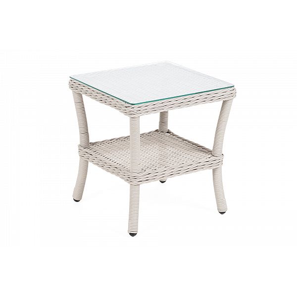 Садові меблі з техноратангу Sofia Signal White / Grey