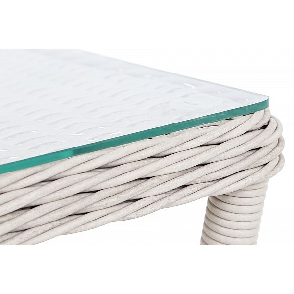 Садові меблі з техноратангу Sofia Signal White / Grey