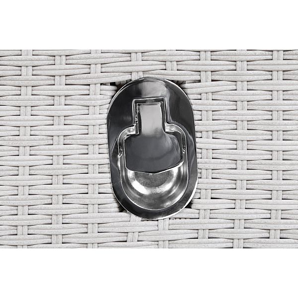 Садові меблі з техноратангу Sofia Signal White / Grey