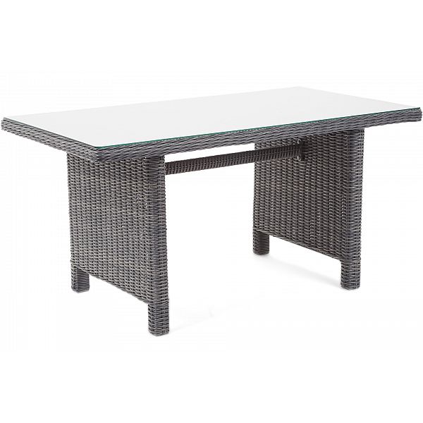 Садовий диван з техноратангу California Grey / сірий