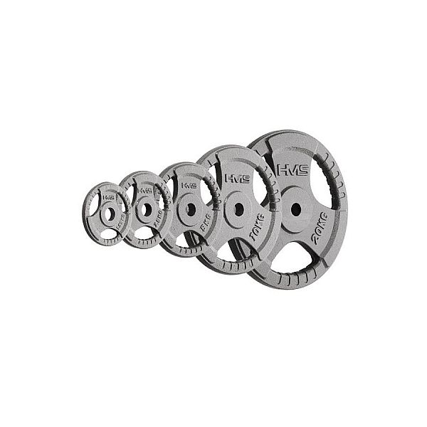Диск чавунний з хватами 31мм HMS THM2 Hammertone 2.5кг