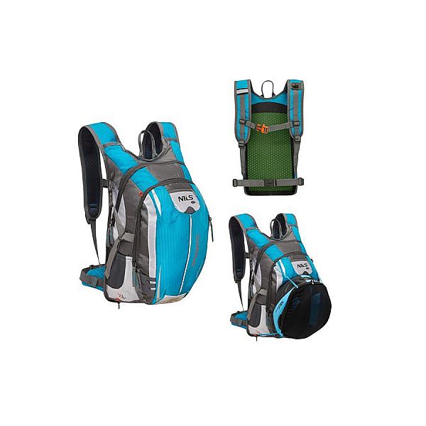 Туристический рюкзак 25л NILS CAMP ADVENTURE NC1766 голубой