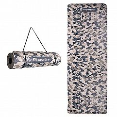 Килимок для вправ inSPORTline Camu 173x61x0,8 см Колір Сірий Камуфляж