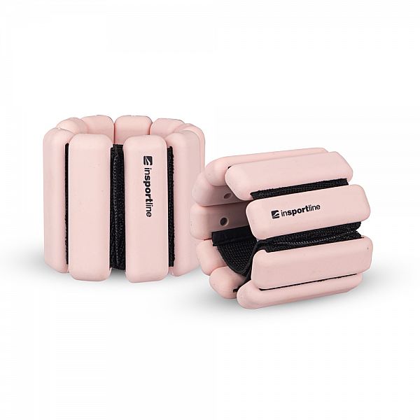 Регульовані обтяжувачі для зап'ястя/щиколотки inSPORTline Brace Color Pink